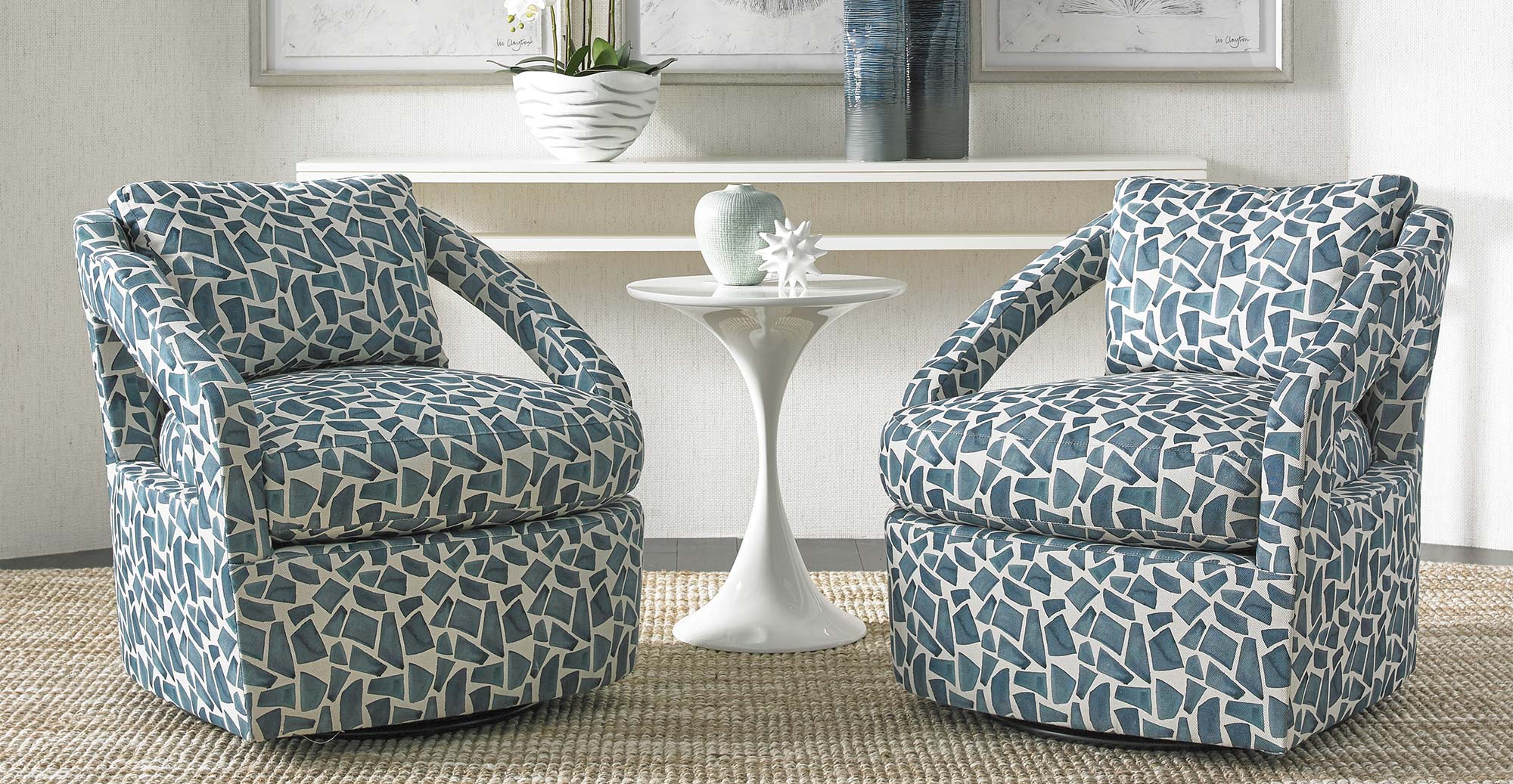 Living Room Swivel Chairs